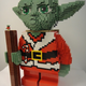 Illustration for article titled Lego Adds Some Force to Gizmodo Gallery with LEGO SANTA YODA!